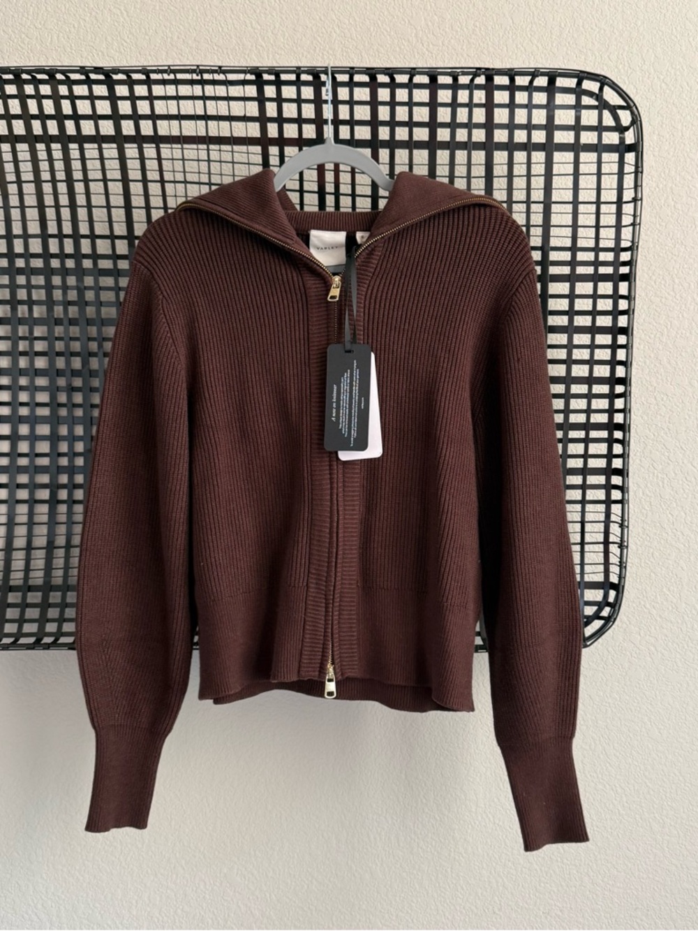 Varley Enrico Zip-Through Knit Jacket - Picture 2 of 7